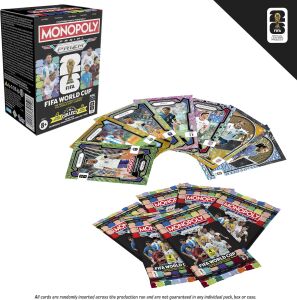 Monopoly Panini Prizm: FIFA Dünya Kupası Koleksiyon Kartları Genişletme Paketi Booster Box (G2677)