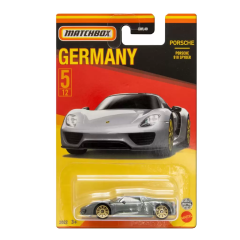 Matchbox Almanya Araçları Serisi Porsche 918 Spyder