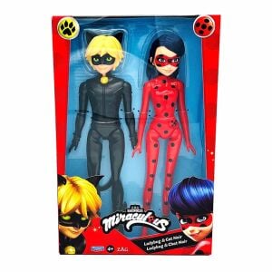 Miraculus Ladybug ve Cat Noir 2'li Paket 26 cm