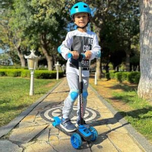 Furkan Cool Wheels Twist Işıklı Scooter Mavi