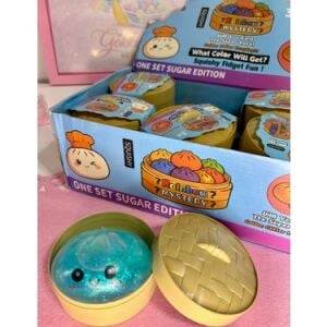 Squishy Dumpling Çin Mantısı Simli
