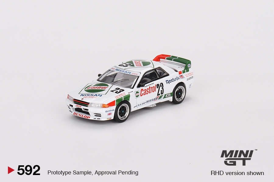 Mini GT 1:64 Nissan Skyline GT-R (R32) Gr. A #23 1990 Macau Guia Race Winner