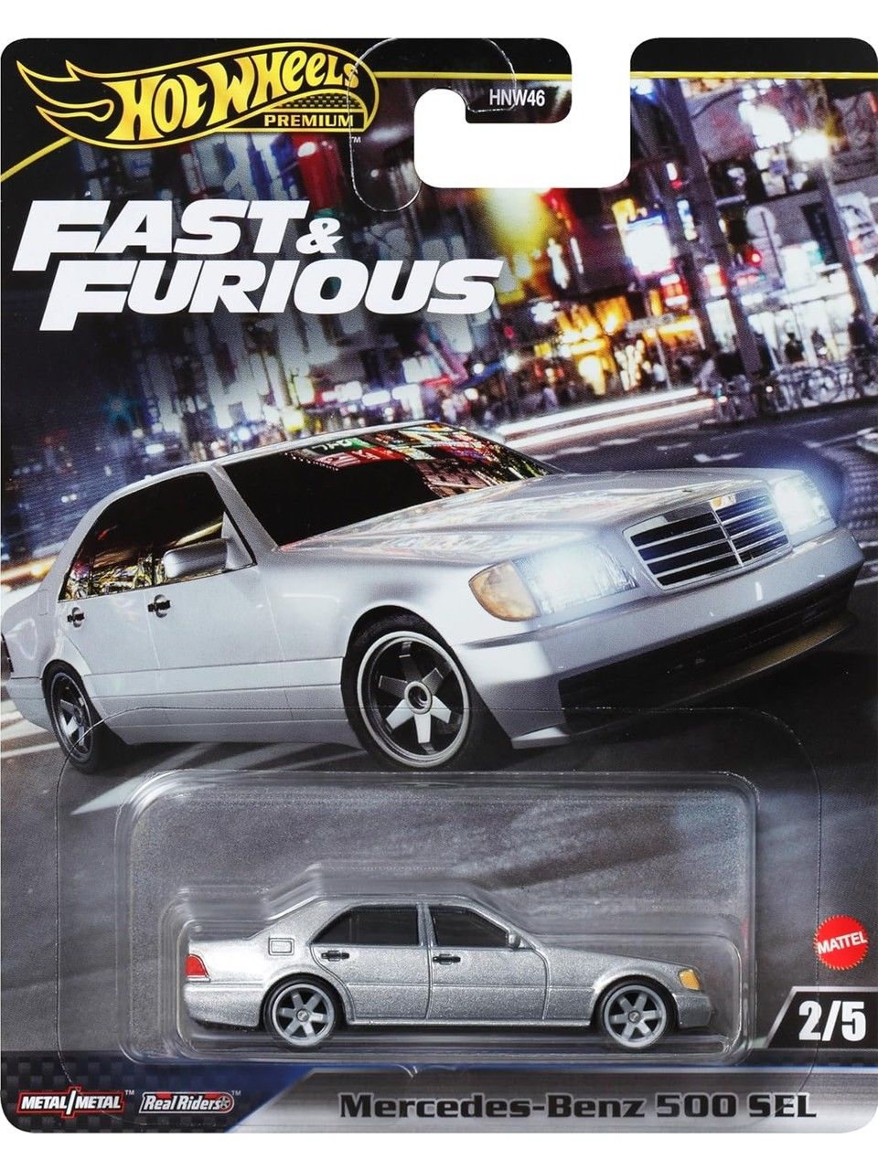 Hot Wheels Premium 2024 Fast&Furious Mercedes-Benz 500 SEL
