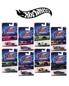 Hot Wheels Neon Speeders Uzun Kart 8'li Set HLH72