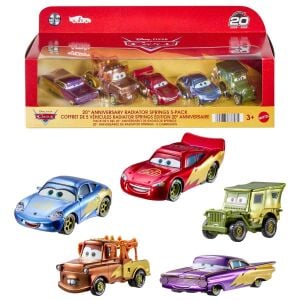 Cars 20. Yıl Dönümü Kutlama Yarışı Radyatör Kasabası 5'li Paket JMJ85