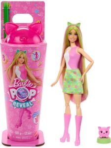 Barbie Pop Reveal Shake Serisi Pembe Kedi JCN88