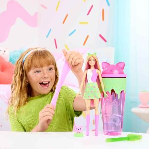 Barbie Pop Reveal Shake Serisi Pembe Kedi JCN88