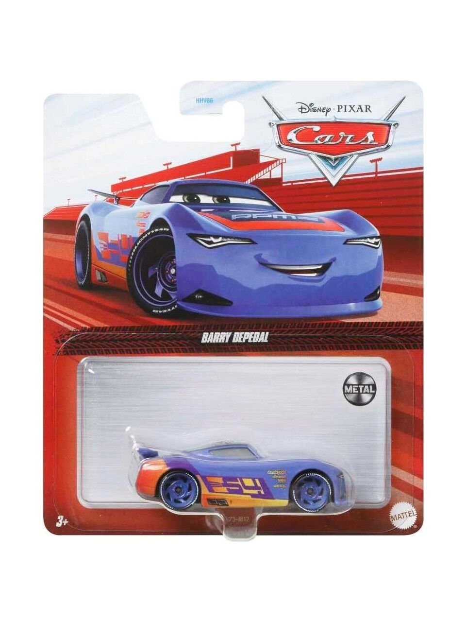 Cars Barry Depedal GBV73 Karakter Araç